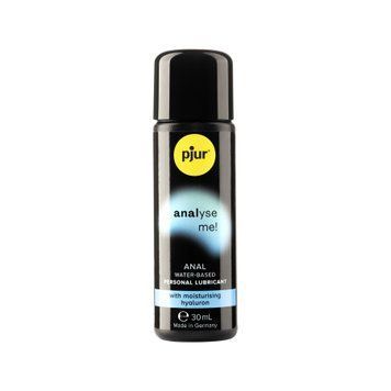 Анальний лубрикант pjur analyse me! Moisturising 30 мл, на водній основі, з гіалуроном 41126 фото