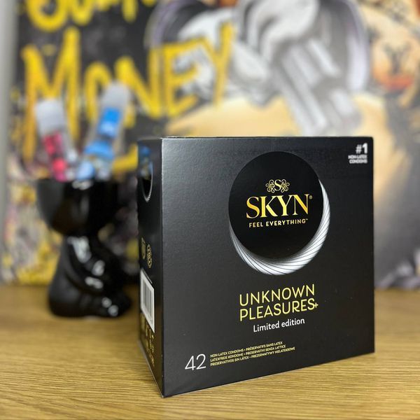 Набір безлатексних презерваивів Коробка SKYN Unknown Pleasures 42 шт 81 фото