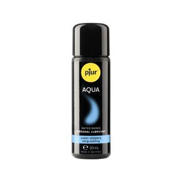 Лубрикант на водній основі pjur Aqua 30 мл, ефект оксамитової шкіри без прилипання 131 фото