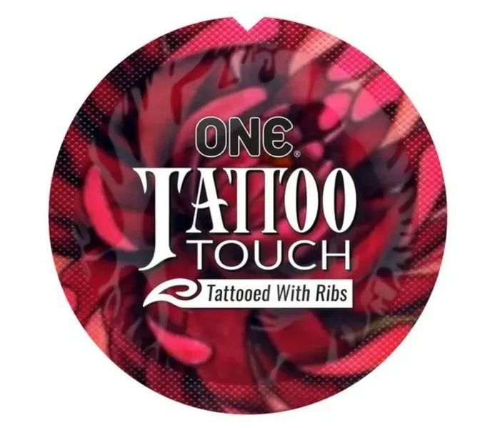 ONE Tattoo Touch Purple &ndash; с ребристой поверхностью в виде тату 32 фото