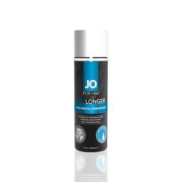 Пролонгувальний спрей JO Prolonger Spray with Benzocaine (60 мл) не містить мінеральних масел 432 фото