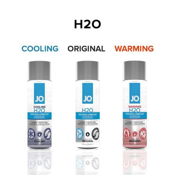 Охолоджувальний лубрикант на водній основі JO H2O COOLING (30 мл) з ментолом, рослинний гліцерин 299 фото