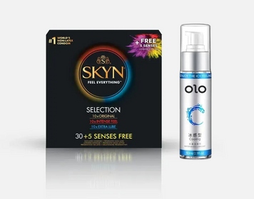 Набір Skyn Selection 35 і Лубрикант Olo 60ml  410 фото