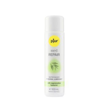 Лубрикант на водной основе pjur MED Repair glide 100 мл с регенерирующим гиалуроном для сухой кожи 119 фото