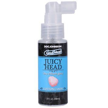 Зволожувальний спрей оральний Doc Johnson GoodHead &ndash; Juicy Head Dry Mouth Spray &ndash; Cotton Candy 59мл 417 фото